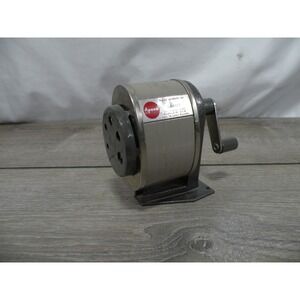 Vintage Apsco GIANT Pencil Sharpener Type 3A Cutter Desk Mount USA